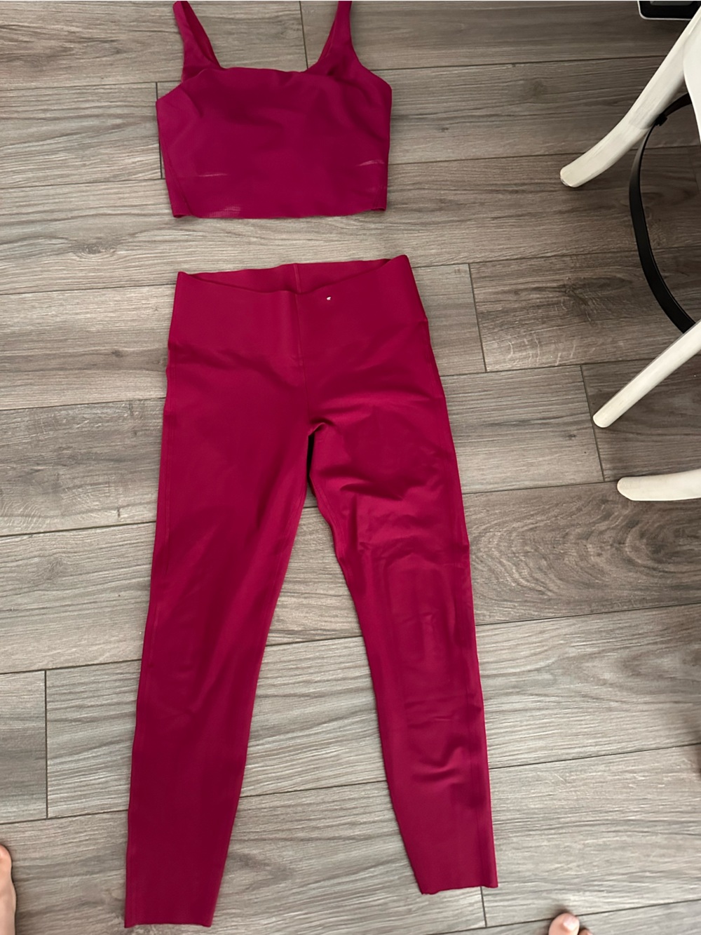 Old Navy Fuchsia Active Leggings Set